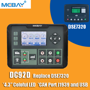 Mebay Electronic Auto Start monitoraggio remoto gruppo elettrogeno Controller DC92DR modulo pannello di controllo Genset DSE7320 - Product Image 4