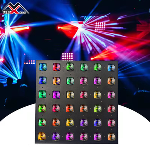 อุปกรณ์แสงไฟเวที3W * 36ชิ้น DMX LED เมทริกซ์สีขาว RGB - Product Image 2
