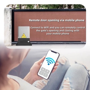 Automatic Heavy-Duty Motorized Door <strong>System</strong> App-Controlled Entry Gate Opener for Garages Modern Design for Factories - Product Image 3