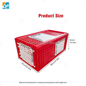 ZZ Sống Gamefowl Dậu Ngỗng Vịt Nhà Nuôi Tàu Sân Bay Vận Chuyển Lớn Gia Cầm Gà Tây Vận Chuyển Thùng Hộp Lồng - Product Image 2