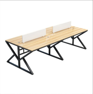 Modern Office Furniture, Desks, <strong>Computers</strong>, Desks, Workstations, 2, 4, 6, and 8 Partitioned Office Workstations - Product Image 6