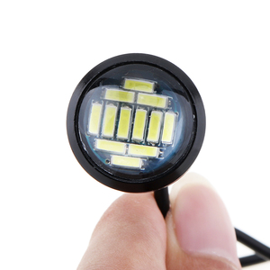 ไฟ LED DC 12V 18W รูปตานกอินทรีย์23มม.,ไฟถอยหลังไฟตัดหมอกสีขาวกำลังสูงไฟตัดหมอกรอบหลอดไฟ DRL ไฟสัญญาณถอยหลังจอดรถ - Product Image 4