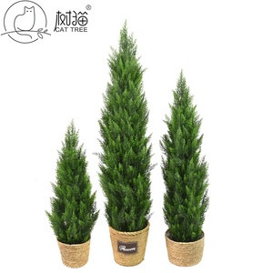 Hot Selling Plastic Tree Plant <strong>Cypress</strong> Tree Artificial Pine Tree for Christmas Decoration - Product Image 5