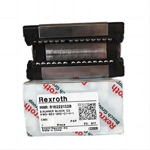 Precio barato, Riel de bloque de guía lineal Original Rexroth R166321420 R166329420, guía lineal, rodamiento de bloque de rodamiento de bolas lineal - Product Image 5