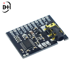 For <strong>Raspberry</strong> <strong>Pi</strong> pHAT Sound Card I2S interface PCM5102 DAC Module 24-bit <strong>Audio</strong> Board With Stereo Jack Beyond ES9023 PCM1794
