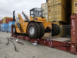 Heavy <strong>Container</strong> <strong>Handler</strong> 45 Ton Reach <strong>Stacker</strong> SRSC45H2 Port Handling Machine with Anti-Rollover Protection - Product Image 2