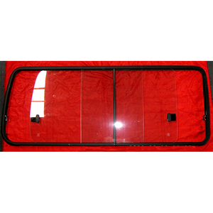 Şeffaf cam ile fabrika çıkışları orta yan pencere araba sürgülü pencereler - Product Image 5