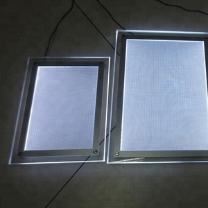 Tùy chỉnh kích thước LED ánh sáng backlit cạnh thắp sáng hình ảnh khung hình bán buôn LED cửa sổ tinh thể ánh sáng Hộp - Product Image 2