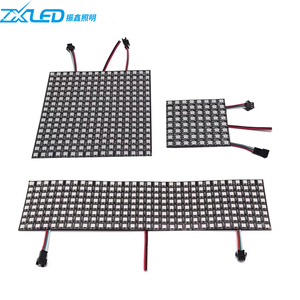 5V flexibler Bildschirm 8x6 16x16 8x32 Modul 8x8 LED-Matrix Anzeige Pixel Digital ws2812b Adressierbares Panel