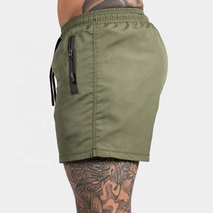 <strong>Custom</strong> Premium Swimming Athletic <strong>Elastic</strong> Waist Designer Print Zipper Pocket Shorts <strong>String</strong> Slim Fit 100% <strong>Polyester</strong> Shorts Men - Product Image 5