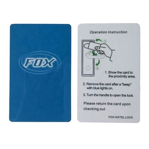 Fabricación personalizable RFID NXP MIFARE(R) DESFire(R) Chip Smart Control DE ACCESO Hotel Key Cards - Product Image 1