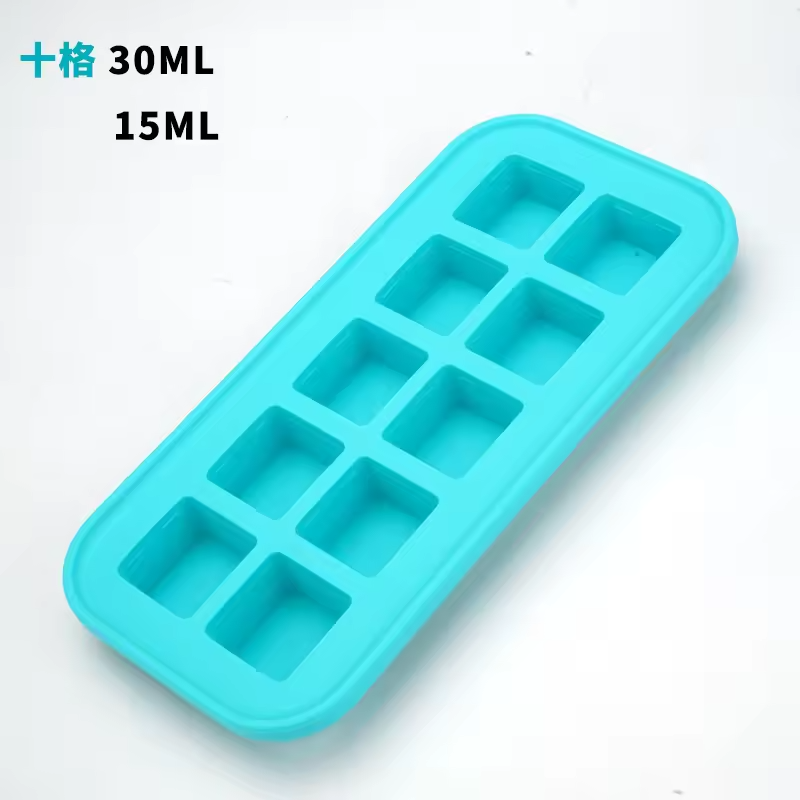 Ten grid - cyan