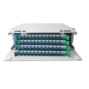 Marco de distribución de fibra óptica ODF, Panel de parche para estante de 19 pulgadas, 48 núcleos - Product Image 3