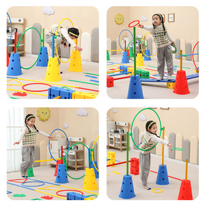 Toptan Duyusal Eğitim Ekipmanları Açık Hava Kapalı Alan Çocuklar İçin Fiziksel Denge Eğitimi Çoklu Oyun Oyuncağı Çocuklar İçin Duyusal Öğrenme Oyuncakları - Product Image 2