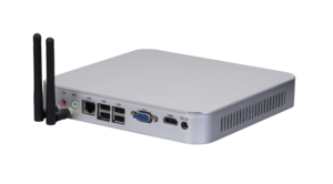 Mini PC plateado y negro con Intel Celeron J3355 Dual-Core 2,0 GHz WIFI/3G/4G 1*2. 2 8G RAM M.2 2242 4K HD-MI VGA USB Win10 - Product Image 5