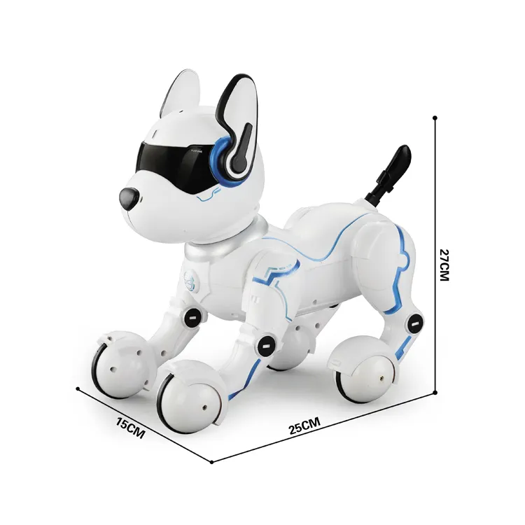 2023 забавная развивающая программируемая умная собака-Робот новый дизайн радиоуправляемая игрушка петь танцы пульт дистанционного управления трюковая собака для детей игра