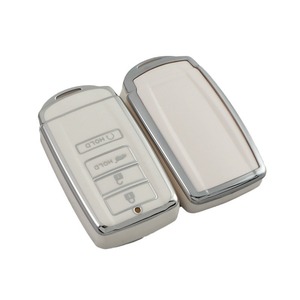 シルバートリム高級キーカバーアキュラRLX/MDX/NSX & 精密モデル-傷防止ケース - Product Image 3