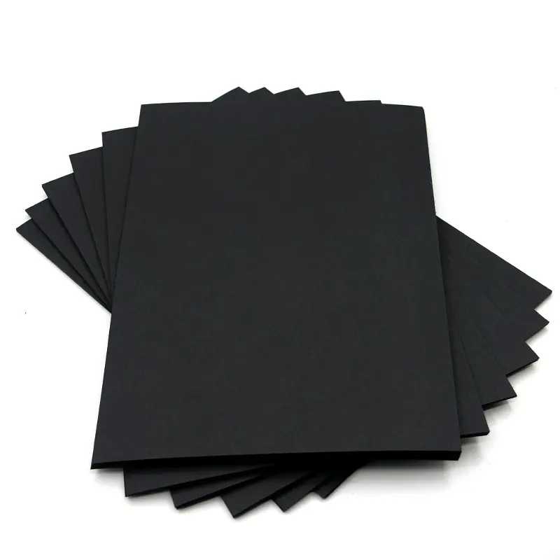 Черный ламинированный картон для электронных упаковочных коробок