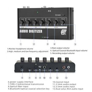 NEW Analog <strong>Audio</strong> to MP3 Digital Converter 3EQ Function 6 Interfaces <strong>AUDIO</strong> DIGITIZER - Product Image 2
