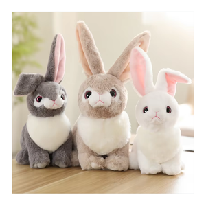 シミュレーションぬいぐるみウサギバニールック本物のシミュレーション - Product Image 1