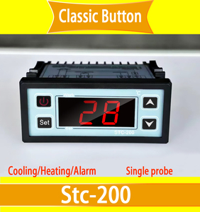 Venta caliente controlador de temperatura del termostato incubadora pantalla Digital electrónica Sensor de temperatura
