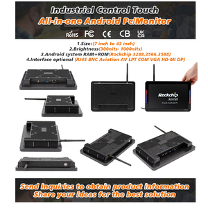 10.1 Pcap All-in- Ones <strong>PC</strong> Core <strong>Desktop</strong> Mini Industrial Computer with Capacitive Touch Panel - Product Image 5