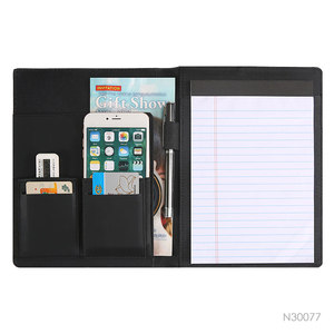 Multi-functional Interior Fashion Design <strong>Notebook</strong> Fabric Portfolio with <strong>Notepad</strong> <strong>A4</strong> Clipboard <strong>Folder</strong> <strong>Conference</strong> - Product Image 5
