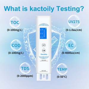 High Accuracy 6-in-1TOC COD TDS EC UV275 Temp Sensitive Probe Four-color Display ABS Monitor Water Quality Tester for Drinking - Product Image 2