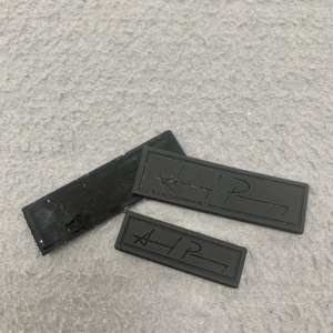 カスタム2Dエンボス加工ゴムロゴラベルソフトPVCパッチ衣料品用 - Product Image 5