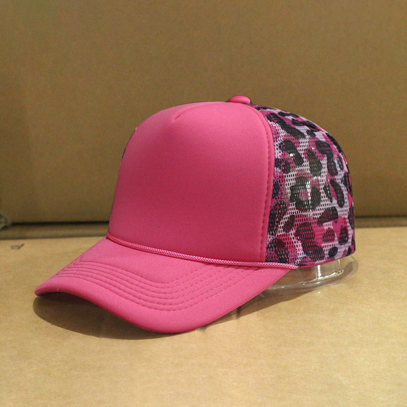 estampado de leopardo rosa intenso
