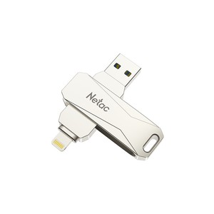 Orijinal Netac U652 aydınlatma USB çift arayüz Flash sürücü yüksek hızlı USB Stick iPhone ve iPad - Product Image 1