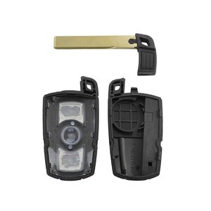 Çıkış 3-Button uzaktan akıllı anahtar kabuk Transponder olmadan HU92 Blade pil ile BMW 1 3 5 7 serisi X1 X3 X5 X6 modelleri - Product Image 4