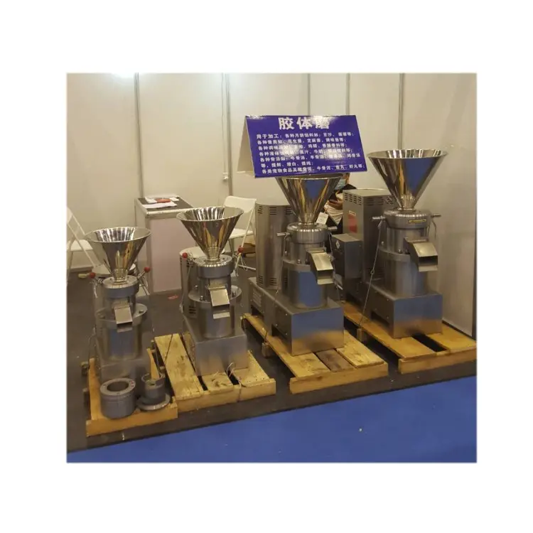 Industrial Europe market welcomed peanut butter machine colloid mill price
