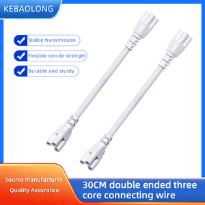 Kebaolong ปลั๊กหลอดไฟ LED สามแกน, หลอดโคมไฟ T4T5T8เชื่อมต่อกับสายไฟต่อ - Product Image 2