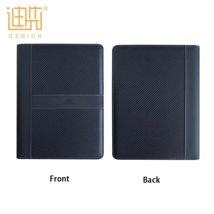 Neuer Schreib block Lebenslauf Interview Dokumenten planer <span class=keywords><strong>Notebook</strong></span> Taschen karten halter PU Leder Ordner Work Portfolio Pad folio Organizer