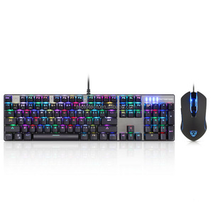 Ratón y teclado para juegos con cable Outemu switch Teclado mecánico para juegos RGB Teclado retroiluminado para computadora Ratón - Product Image 4