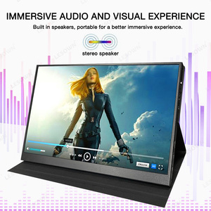 Monitores pequeños LED LCD de 13,3 pulgadas, pantalla táctil 1080P, Monitor de juego, pantalla de Panel IPS, pantalla USB, Monitor portátil para ordenador portátil - Product Image 5
