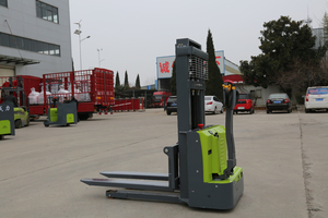 Sıcak satış üretim yürüyüş tipi elektrikli istifleyici - Product Image 4
