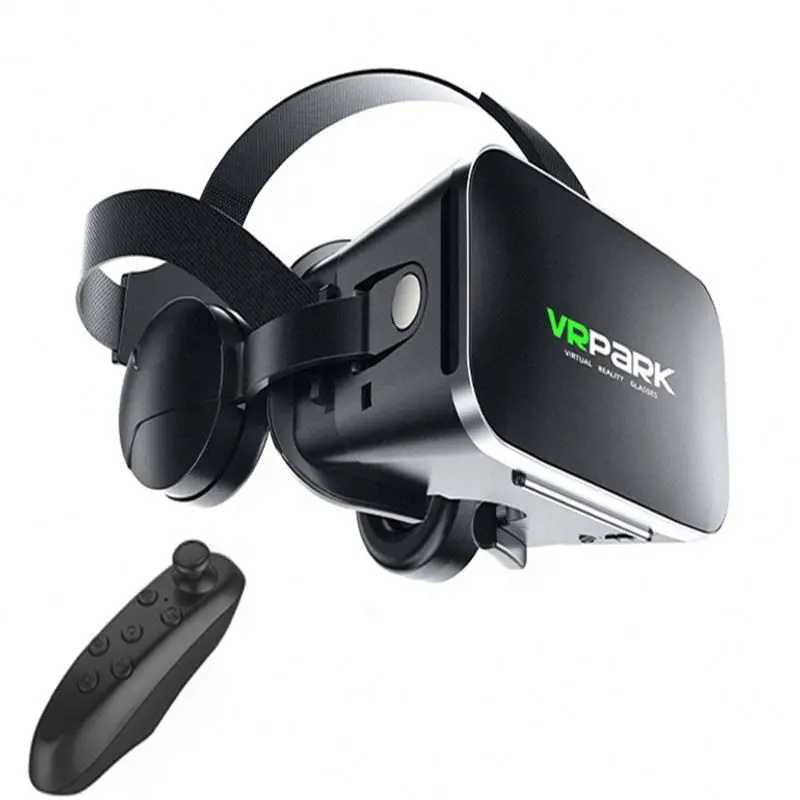 Gafas VR park J50 actualizada J50 120 FOV 3D, gafas de realidad Virtual, auriculares estéreo para teléfono móvil de 4,7-6,2 pulgadas