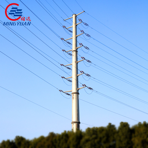 <span class=keywords><strong>110kV</strong></span> 220kV 750kV高压电力输配电线路钢电线杆和塔架