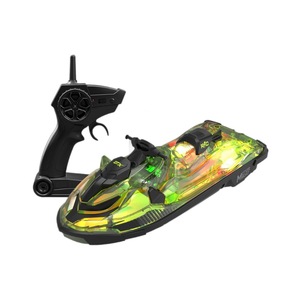高速Rcボート男の子リモートコントロールMainan Anak高速2.4G透明光船おもちゃレース - Product Image 1