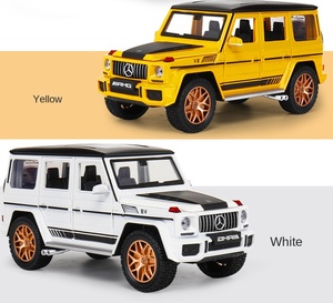 <strong>1</strong>:<strong>24</strong> G63 Shadow Wing Special Edition G63 Alloy <strong>Toy</strong> Six Door Remote Control Sound and Light Alloy Model Children's Gift - Product Image 4