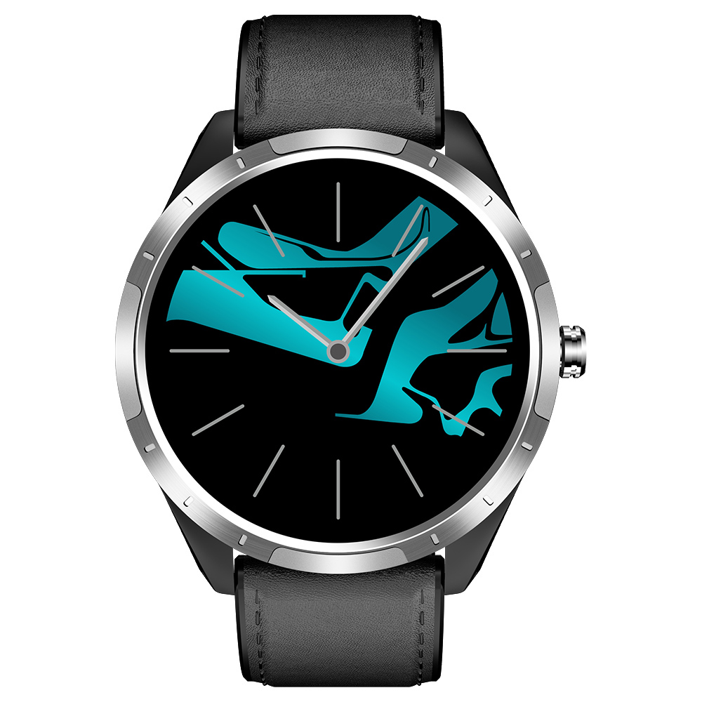 Silver+classic black