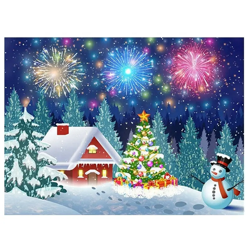 Vendita calda 5d kit di pittura diamante fai da te pittura per la casa di natale pieno trapano Ab diamanti Design personalizzato fatto a mano decorazione per la casa