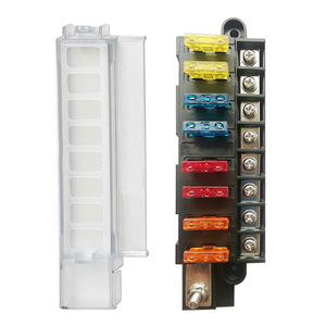 つまみネジとLEDインジケーター付きの売れ筋12ウェイヒューズブロックボックス - Product Image 3