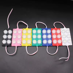 Hızlı kargo 12v aydınlatma modülü led kanal mektup arka ışık 1.2w 5W smd modul led ışık mini 3030 enjeksiyon 3 led modülü - Product Image 4