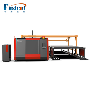 Auto scarico automatico in fibra di taglio Laser macchina in acciaio inox metallo al dettaglio industrie Raycus Raytools - Product Image 3