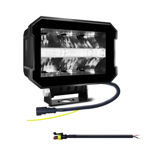 <strong>12V</strong> E-Mark <strong>LED</strong> Fog Driving Lights Headlights <strong>LED</strong> Work Light Bar with DRL for Offroad ATV Motorcycle 4X4 <strong>LED</strong> <strong>4WD</strong> Boat Truck - Product Image 2