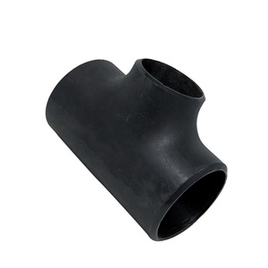 4in STD Eq ASME B16.9 Tee Smls Pipe Fitting Seamless Straight Reducing Tee BW CS <strong>A234</strong> <strong>Gr</strong> SCH40 <strong>WPB</strong> Butt Weld Tee Carbon Steel - Product Image 1