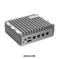 ミニPC産業用LN-1001-N100 CPUファンレスデザイン32GB RAM SSDストレージとデュアルディスプレイ出力 - Product Image 3